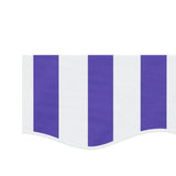 Replacement Fabric for Awning Valance Blue and White Stripe 3 m 367744