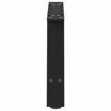 Coffee Table Legs A-Shaped 2 pcs Black 70x cm Steel 4012824