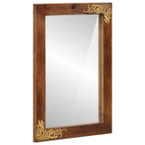 Bathroom Cabinet Set 2 pcs Honey Brown Solid Mango Wood 3310147