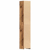 Bathroom Cabinet Old Wood 30x30x183.5 cm Engineered Wood 859393