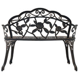 Bistro Bench Bronze Cast Aluminium, Cast Iron Medium Sturdy 47859