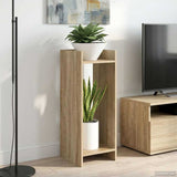 Plant Stand 2 pcs Sonoma Oak 30 x 30 x 80 cm Engineered Wood 899583