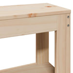 Bed Frame without Mattress 90x200 cm Solid Wood Pine 3306390