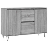 Sideboard Grey Sonoma 101.5x35x70 cm Engineered Wood 827210