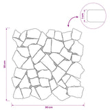 Mosaic Tiles Cream 30 x 30 cm Marble 42033527
