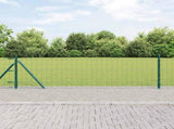 Welded Wire Fence with Concrete Base 10 x 0.4 m 3350825