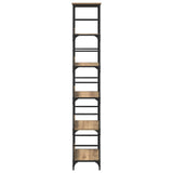 Bookshelf 5-Tier 50x33x188.5cm Engineered Wood Artisan Oak 882758