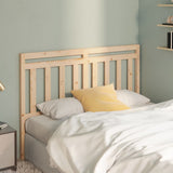 ZNTS Bed Headboard 156x4x100 cm Solid Wood Pine 814099