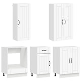 Kitchen Unit LUCCA 5 pcs White 3438265
