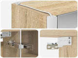 Bathroom Mirror Cabinet Sonoma Oak 63.5 x 15.5 x 60.5 cm 889249