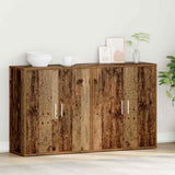 Sideboard 2 pcs Old Wood 60 x 31 x 70 cm Engineered Wood 3365550