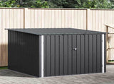 Bike Shed 3 pcs Anthracite 216 x 207 x 158 cm Metal 3385873