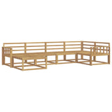 Outdoor Sofa Set 6 pcs White 327 x 168.5 x 73 cm 3386683