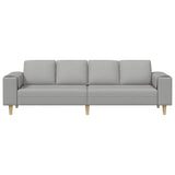 Living Room Couch Cloud Grey 250 x 77 x 76 cm Polyester 3335089