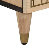 Side Cabinets 2 pcs 60x33x75 cm Solid Wood Mango 3206307