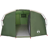 Tunnel Tent 4-Person Green and White 318 x 275 x 140 cm 42004053