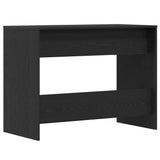 Desk Black Oak 101x50x76.5 cm Engineered Wood 862080
