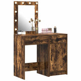 Dressing Table 2 pcs Brown 50 x 41 x 135 cm Engineered wood 3334240