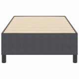 Platform Bed Frame Dark Grey 80 x 200 cm Fabric 3337378