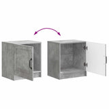 Bedside Cabinet 2 pcs Concrete Grey 43 x 34.5 x 47 cm 895722