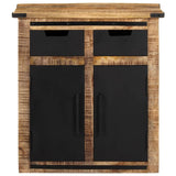 Sideboard with 2 Drawers 55x35x60 cm Solid Wood Mango 374060