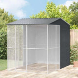 Bird Cage Anthracite 215 x 310 x 247 cm Galvanised Steel 3325176