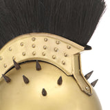Greek Warrior Helmet Antique Replica LARP Brass Steel 286234