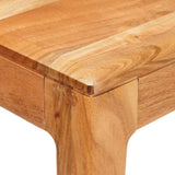Dining Table Brown 110 x 55 x 76 cm Solid Acacia Wood 42003314