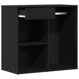 Cosmetic Cabinet Black Oak 80 x 40 x 75 cm Engineered Wood 862787