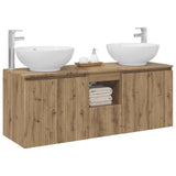Bathroom Cabinet Set 3 pcs Artisan Oak 49.5 x 44.5 x 65 cm 3405706
