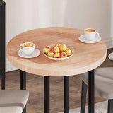 Table Top Light Brown 70 x 4 cm Solid Oak Wood 42016017