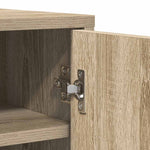 Shoe Cabinet Sonoma Oak 60x35x92 cm Engineered Wood 808930