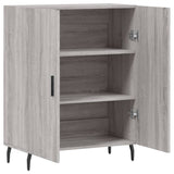 Sideboard Grey Sonoma 69.5x34x90 cm Engineered Wood 827746