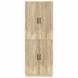 Cabinet Set 2 pcs Sonoma Oak Engineered Wood 3416783