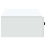 Wall-Mounted Side Table Wall-mounted White 87.5 x 34.5 x 17 cm 899175