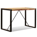 ZNTS Dining Table Solid Reclaimed Wood 120 cm 243998