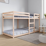 Bunk Bed without Mattress 90x200 cm Solid Wood Pine 3206504