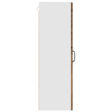 Wall Cabinet PORTO Old Wood 30 x 31 x 100 cm Engineered Wood 885463