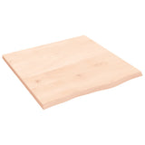 Table Top 60x60x2 cm Untreated Solid Wood Oak 3156287