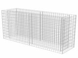 Gabion Raised Bed Galvanised Steel 180x50x100 cm 143558
