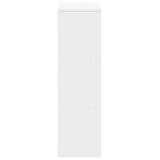 Room Divider Bookcase 3-Tier White 99x29x99 cm Engineered Wood 857958