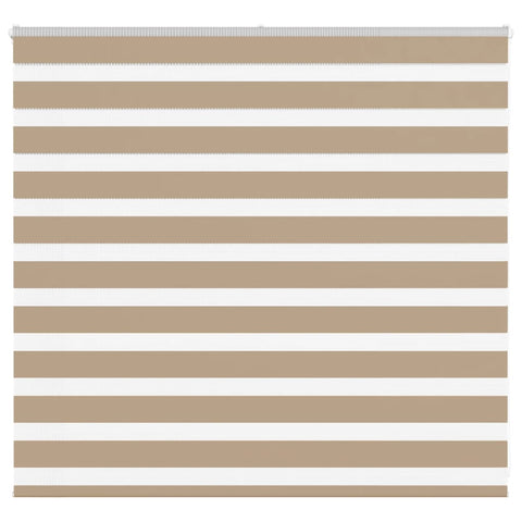 ZNTS Zebra Blind Sand Brown 155x100 cm Fabric Width 150.9 cm Polyester 4014532