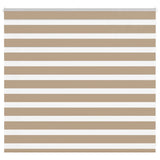 Zebra Blind Sand Brown 155x100 cm Fabric Width 150.9 cm Polyester 4014532
