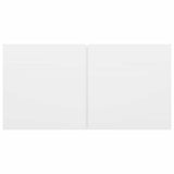 8 Piece TV Cabinet Set White Engineered Wood 3078668