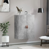 Wall Mounted Cabinet Concrete Grey 69.5x34x90 cm 828400