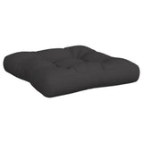 Pallet Cushions 3 pcs Black Fabric 360864