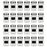 Storage Jars with Sticker 24 pcs 300 ml 50856