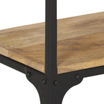 ZNTS Coffee Table 90x30x40 cm Solid Mango Wood 320258
