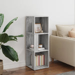 ZNTS Corner Cabinet Grey Sonoma 33x33x100 cm Engineered Wood 825829