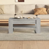 Coffee Table Grey Sonoma 102x55x45 cm Engineered Wood 816929